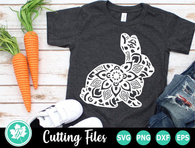 Easter SVG | Bunny SVG | Mandala SVG SVG TrueNorthImagesCA 