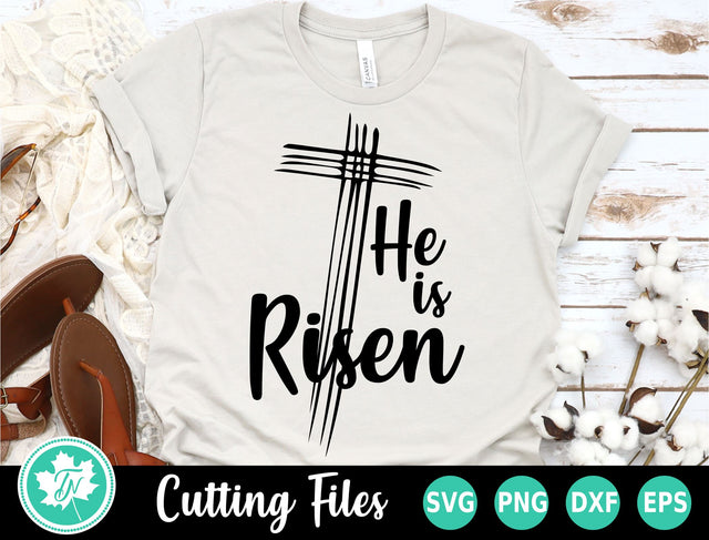 Easter SVG | Christian SVG | He is Risen SVG SVG TrueNorthImagesCA 