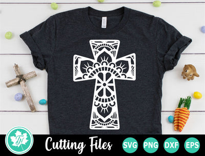 Easter SVG | Cross SVG | Mandala SVG SVG TrueNorthImagesCA 