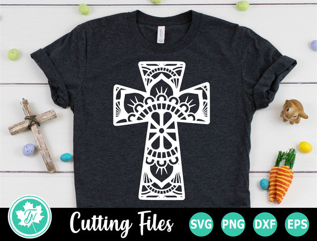 Easter SVG | Cross SVG | Mandala SVG SVG TrueNorthImagesCA 