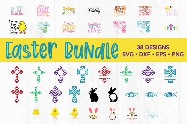 Easter SVG Cut File Bundle SVG SavanasDesign 