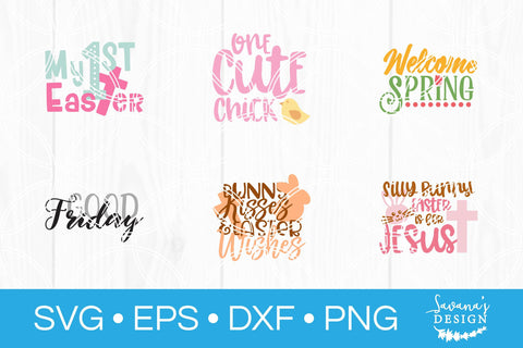 Easter SVG Cut File Bundle SVG SavanasDesign 