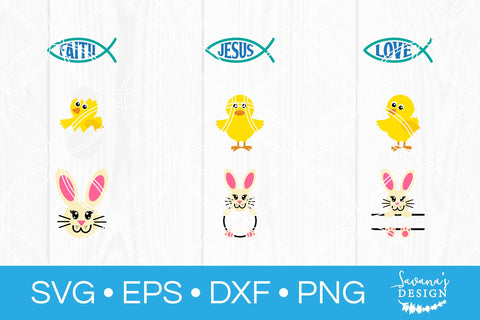 Easter SVG Cut File Bundle SVG SavanasDesign 