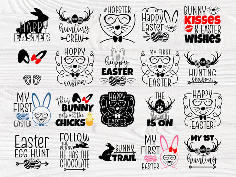 Easter SVG Cut Files | My First Easter Svg | Svg Bundle | Kids Easter Signs | Svg Files for Cricut | Happy Easter Svg | Silhouette Cut Files SVG TonisArtStudio 