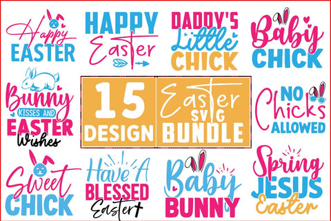 Easter SVG Design Bundle SVG CraftingStudio 