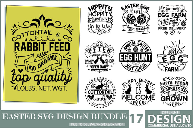 Easter Svg Design Bundle SVG Creativeart88 