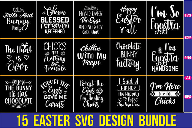 Easter SVG Design Bundle SVG orpitasn 