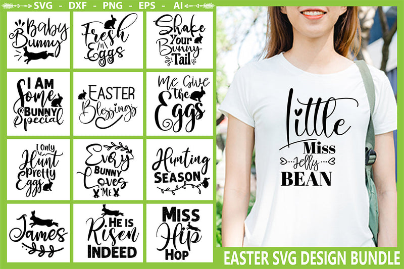 Easter SVG Design Bundle vol-1 SVG Nbd161 