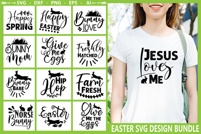 Easter SVG Design Bundle vol-2 SVG Nbd161 