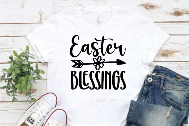 Easter SVG Design, Easter Blessings SVG FiveStarCrafting 