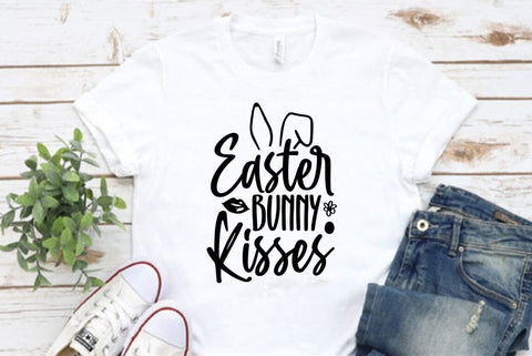 Easter SVG Design, Easter Bunny Kisses SVG FiveStarCrafting 