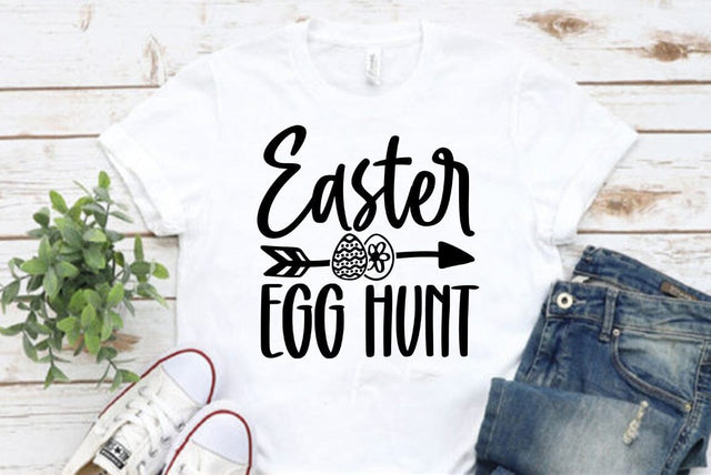 Easter SVG Design, Easter Egg Hunt SVG FiveStarCrafting 