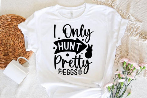 Easter SVG Design, I Only Hunt Pretty Eggs SVG FiveStarCrafting 