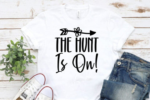 Easter SVG Design, The Hunt Is On SVG FiveStarCrafting 