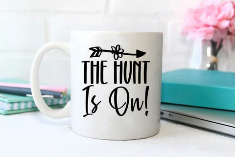 Easter SVG Design, The Hunt Is On SVG FiveStarCrafting 