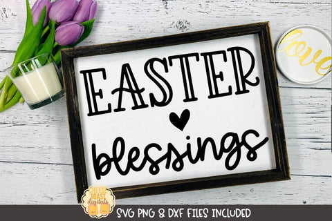 Easter SVG | Easter Blessings SVG Cheese Toast Digitals 