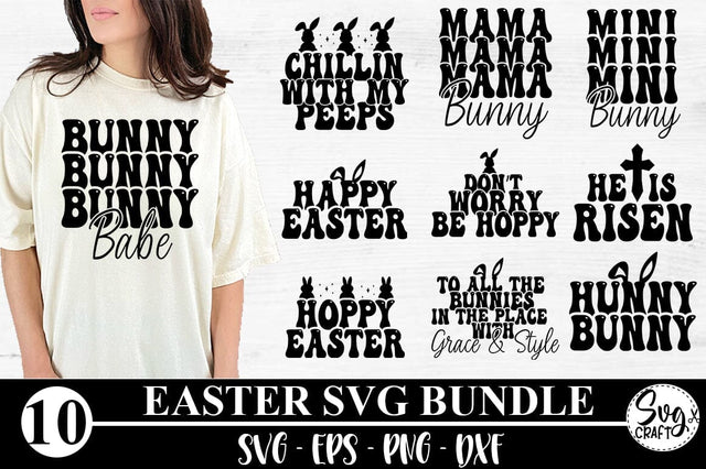 Easter Svg, Easter Bundle Svg Png, Bunny Svg, Easter Shirt SVG Svgcraft 