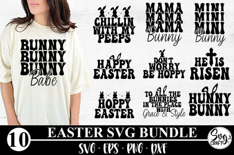 Easter Svg, Easter Bundle Svg Png, Bunny Svg, Easter Shirt SVG Svgcraft 