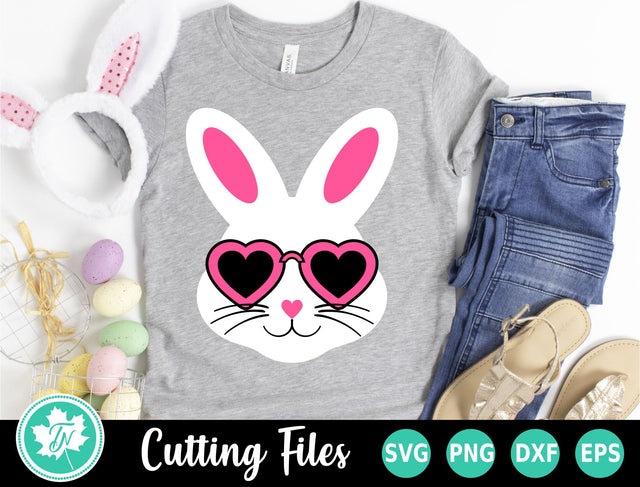 Easter SVG | Easter Bunny SVG | Bunny Face SVG SVG TrueNorthImagesCA 
