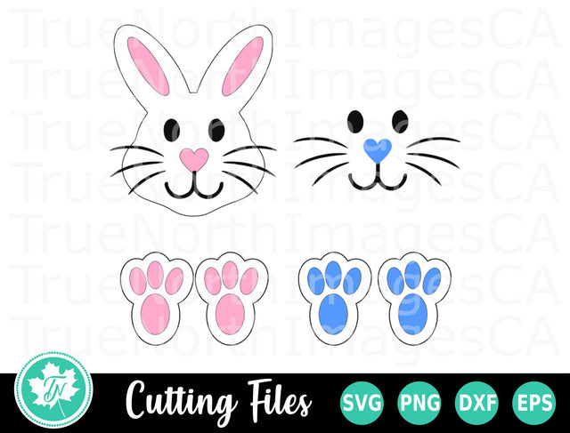 Easter SVG | Easter Bunny SVG | Bunny Feet SVG TrueNorthImagesCA 