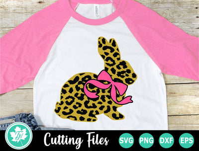 Easter SVG | Easter Bunny SVG | Leopard Print SVG SVG TrueNorthImagesCA 