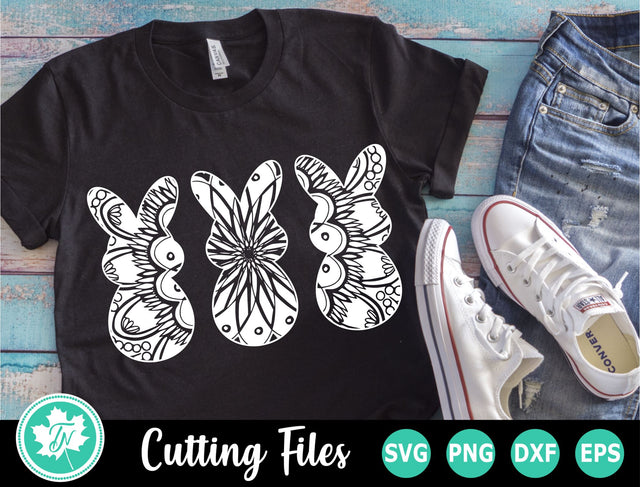 Easter SVG | Easter Bunny SVG | Mandala Bunny SVG SVG TrueNorthImagesCA 