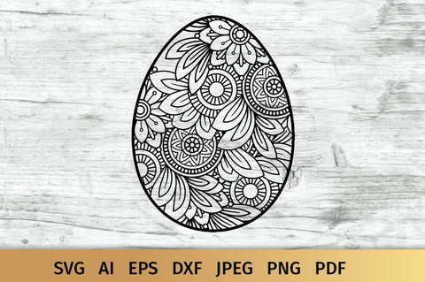 Easter SVG, Easter Eggs SVG 6 Designs. SVG Elinorka 