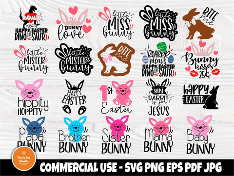 Easter SVG | Easter Family Svg | Easter Signs | Easter shirt | Boy Easter | Girl Easter | Cricut Svg Files | Easter Cut Files | Cutting File SVG TonisArtStudio 