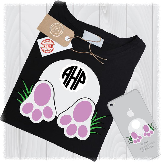 Easter Svg Files For Cricut Designs Svg Cut Files Silhouette Svg Cutting File Cricut Svg Files Dxf Files Easter Bunny Svg Bunny Butt Svg SVG My Sew Cute Boutique 