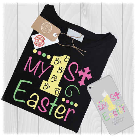 Easter SVG Files, My 1st Easter SVG, My First Easter Svg, SVG, 1st Easter Svg, Easter Bunny Svg, First Easter Svg, Baby Svg, Bunny Svg SVG My Sew Cute Boutique 