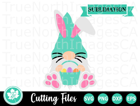 Easter SVG | Gnome SVG | Easter Basket SVG SVG TrueNorthImagesCA 