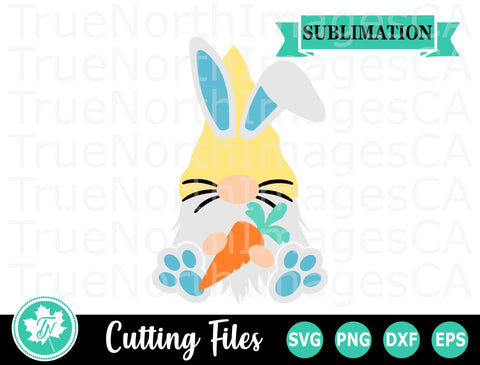 Easter SVG | Gnome SVG | Easter Bunny SVG SVG TrueNorthImagesCA 