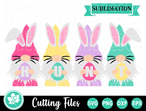 Easter SVG | Gnome SVG | Easter Hunt SVG SVG TrueNorthImagesCA 