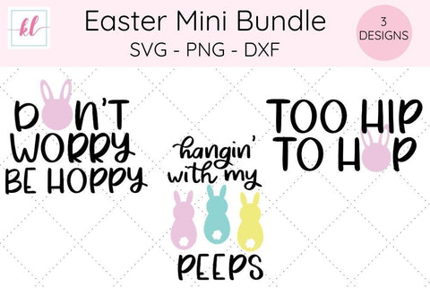Easter SVG Mini Bundle SVG Kelly Leigh Creates 