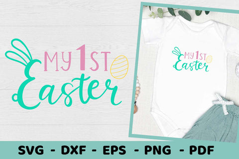 Easter SVG | My First Easter SVG | Baby First Easter SVG Irina Ostapenko 