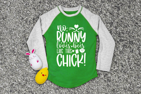 Easter SVG - No Bunny Loves Beer Like This Chick SVG CraftLabSVG 