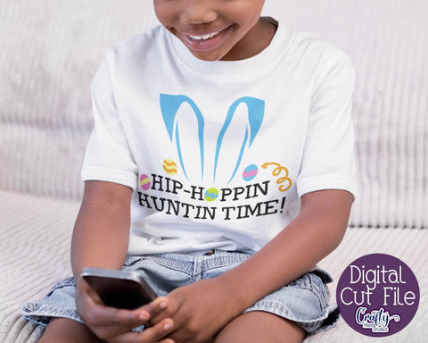 Easter Svg, Shake Your Bunny Tail, Easter Bunny Kids Shirt SVG Crafty Mama Studios 