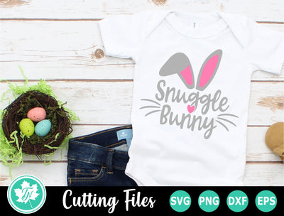 Easter SVG | Snuggle Bunny SVG SVG TrueNorthImagesCA 