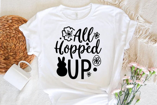 Easter SVG SVG Design, All Hopped Up SVG FiveStarCrafting 