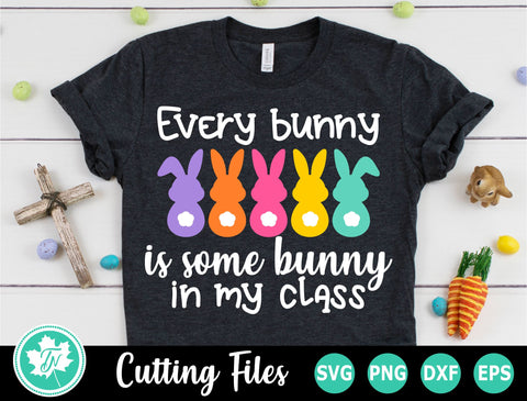 Easter SVG | Teacher SVG | Every Bunny is Some Bunny SVG TrueNorthImagesCA 