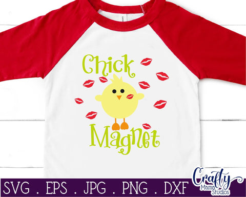 Easter Svg - Valentine's Day Svg - Chick Magnet Svg SVG Crafty Mama Studios 