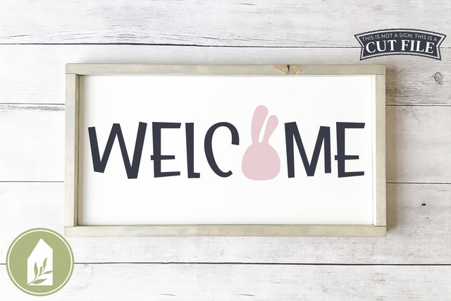 Easter SVG | Welcome Sign SVG SVG LilleJuniper 
