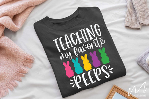 Easter teacher svg, Teaching My Favorite Peeps svg SVG Isabella Machell 