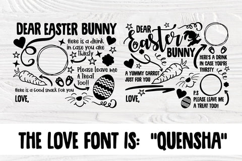 Easter Tray SVG Bundle, Dear Easter Bunny Svg SVG TonisArtStudio 