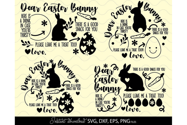 Easter Tray SVG Bundle, Easter SVG bundle, Easter Placemat SVG, Easter Cookies Tray svg, Kids Easter svg, Happy Easter svg, png, dxf SVG March Design Studio 