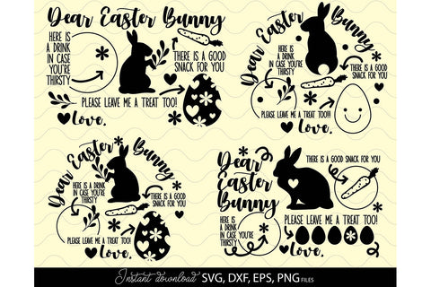 Easter Tray SVG Bundle, Easter SVG bundle, Easter Placemat SVG, Easter Cookies Tray svg, Kids Easter svg, Happy Easter svg, png, dxf SVG March Design Studio 