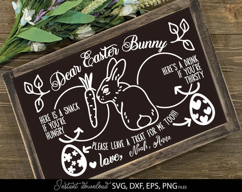Easter Tray SVG, Easter SVG, Easter Placemat SVG, Easter Cookies Tray svg, Kids Easter svg, Happy Easter svg, png, dxf SVG March Design Studio 