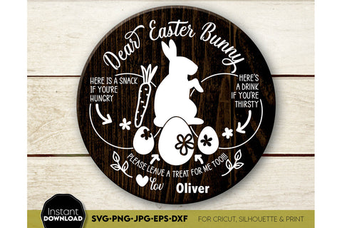 Easter Tray SVG, Easter SVG, Easter Placemat SVG, Easter Cookies Tray svg, Kids Easter svg, Happy Easter svg, png, dxf SVG March Design Studio 