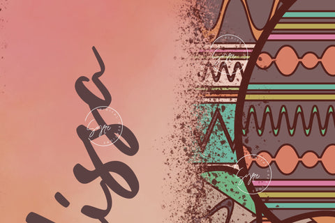 Easter Tumbler, Add Your Name Tumbler, Boho Egg Wrap, Aztec Western Easter Egg Pattern, 20 oz Skinny Tumbler Seamless Design Sublimation PNG Sublimation Syre Digital Creations 