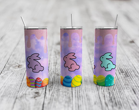 Easter Tumbler Sublimation Designs Bundle, 20 Oz Skinny Tumbler Easter Designs, Easter Tumbler Wraps Sublimation HappyDesignStudio 